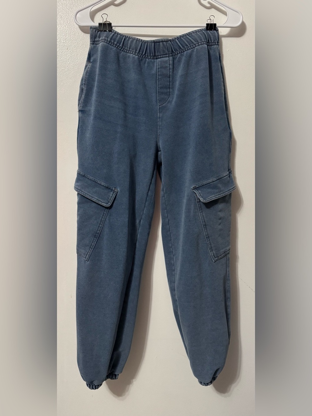 Vanilla Star Women’s Blue Cargo Joggers